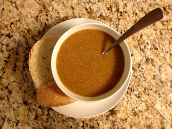 Simple Slow Cooker Lentil Soup: ilivelifebetter